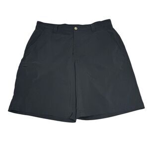 Columbia black performance fishing gear shorts size 36